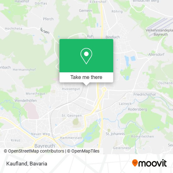 Kaufland map