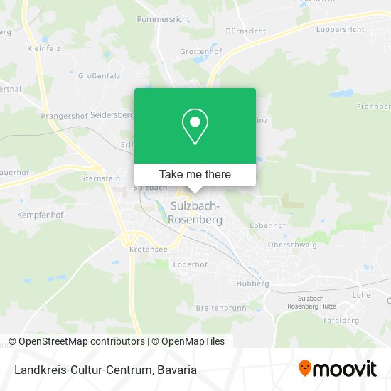 Landkreis-Cultur-Centrum map
