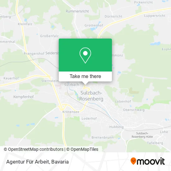 Карта Agentur Für Arbeit