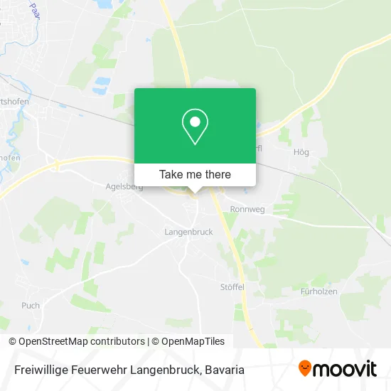Карта Freiwillige Feuerwehr Langenbruck