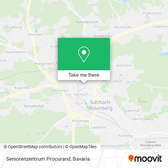 Seniorenzentrum Procurand map