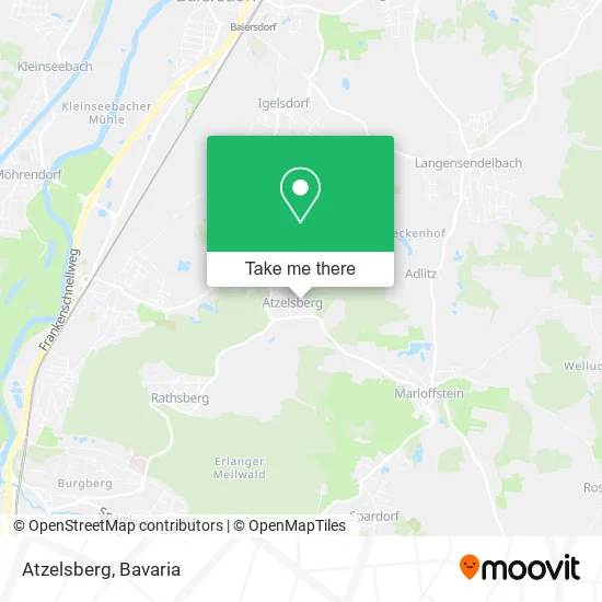 Карта Atzelsberg