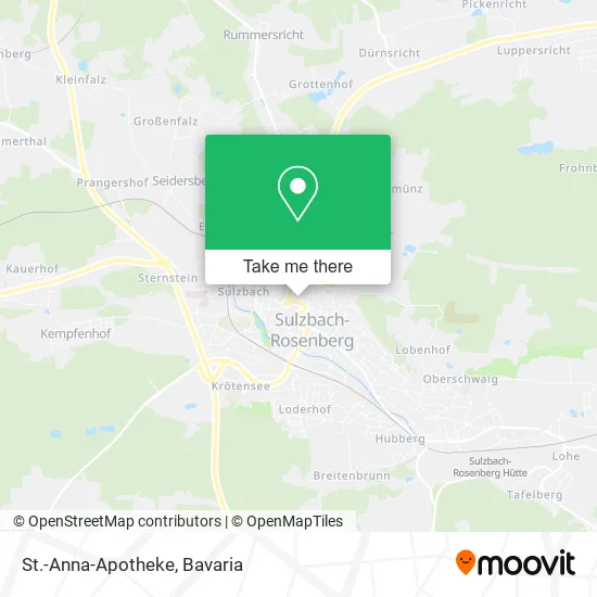 Карта St.-Anna-Apotheke