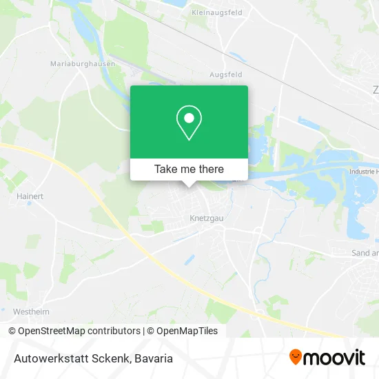 Карта Autowerkstatt Sckenk