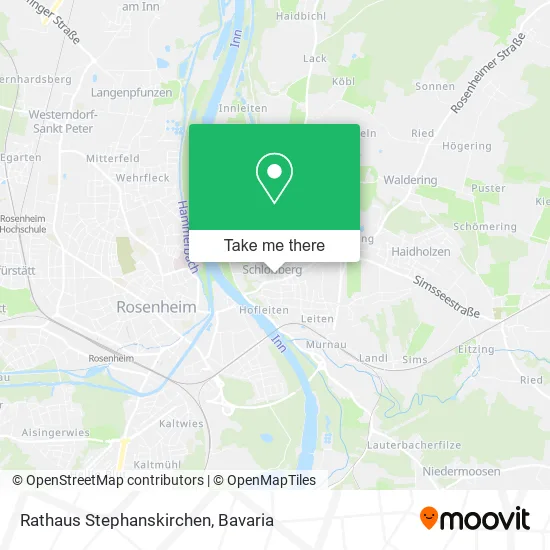 Карта Rathaus Stephanskirchen