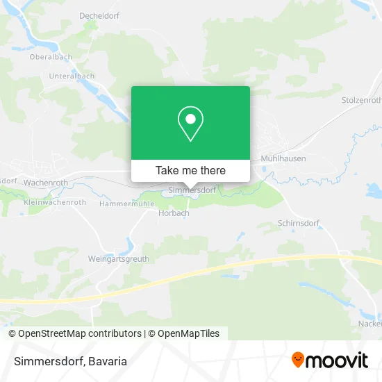 Карта Simmersdorf