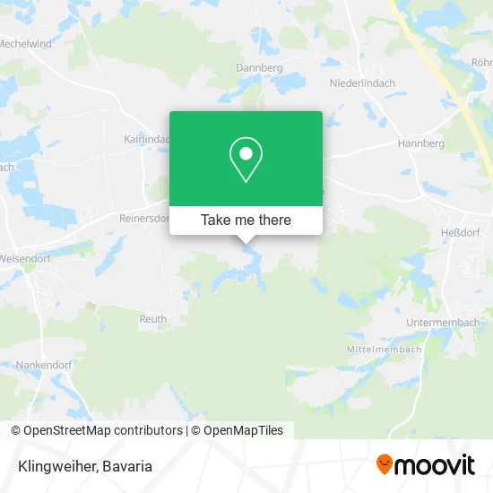 Карта Klingweiher
