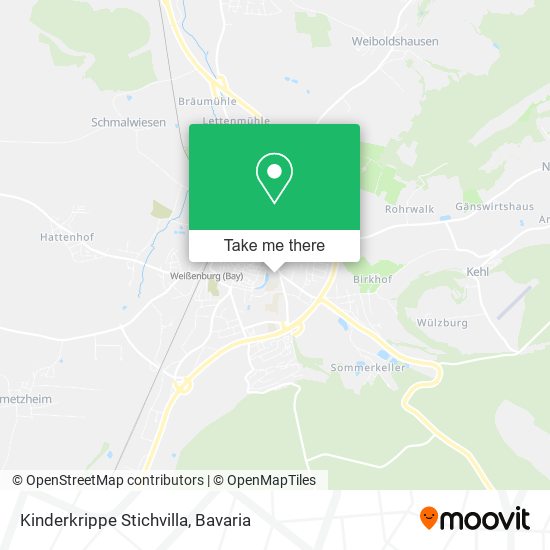 Kinderkrippe Stichvilla map