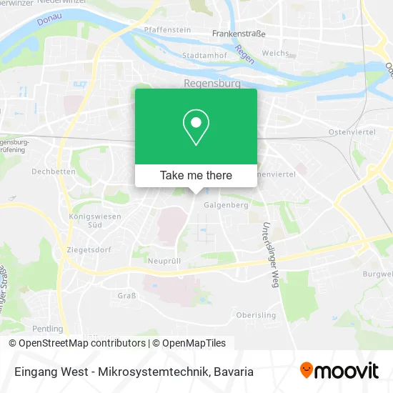 Карта Eingang West - Mikrosystemtechnik