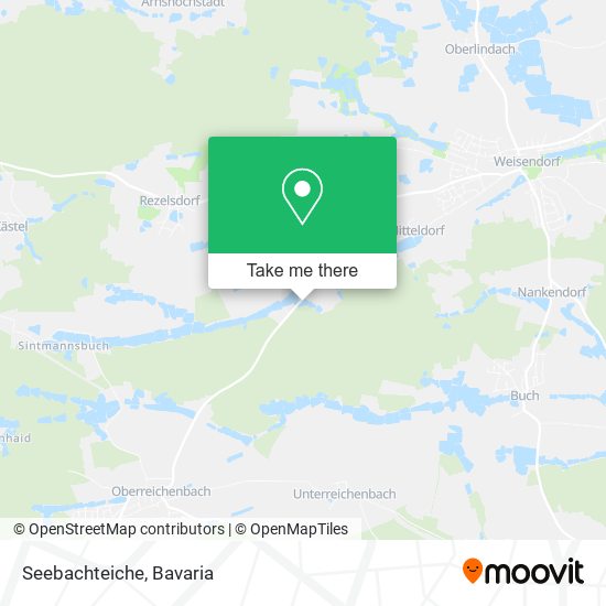 Карта Seebachteiche