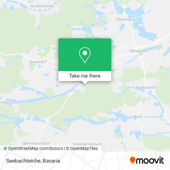 Карта Seebachteiche