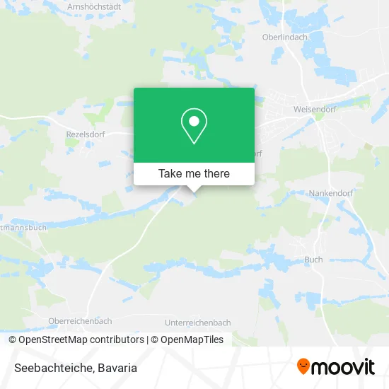Карта Seebachteiche