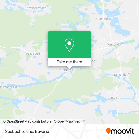 Карта Seebachteiche