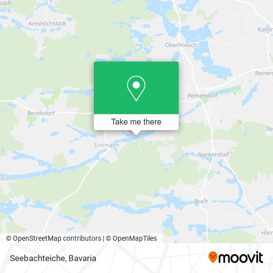 Карта Seebachteiche