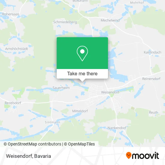 Карта Weisendorf