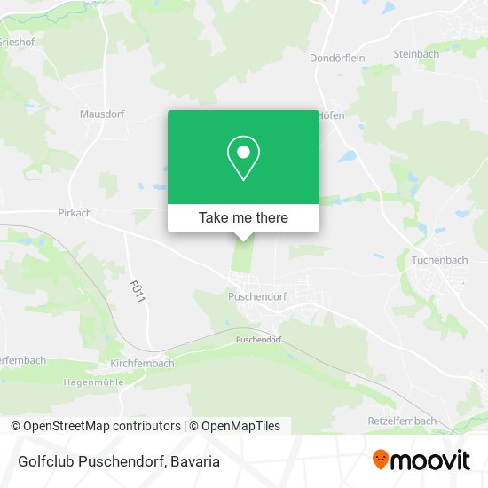 Golfclub Puschendorf map