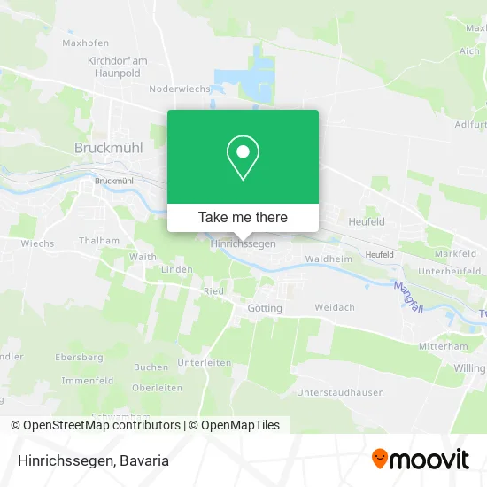 Карта Hinrichssegen