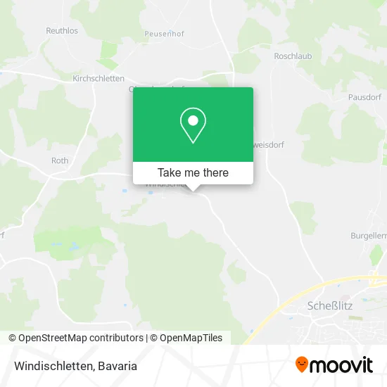 Карта Windischletten