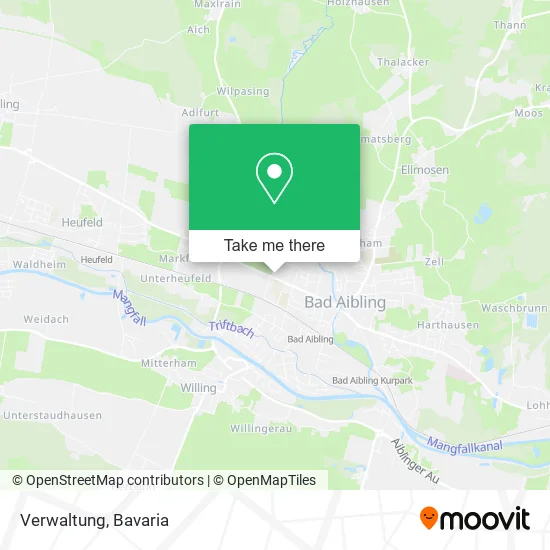 Карта Verwaltung