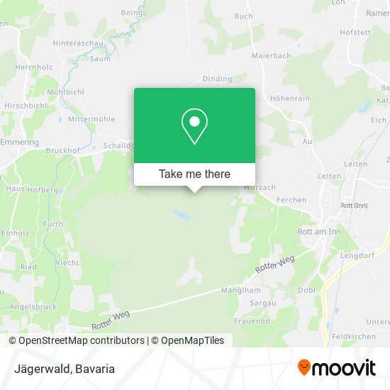 Карта Jägerwald