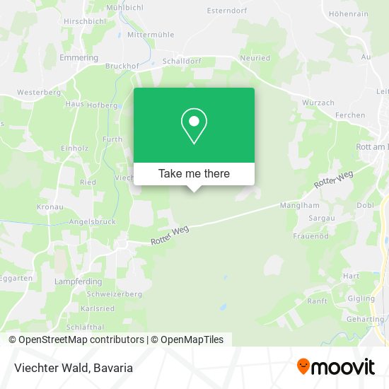 Карта Viechter Wald