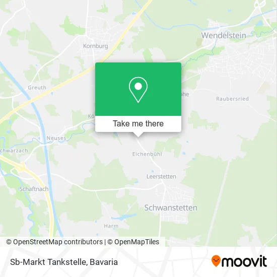 Карта Sb-Markt Tankstelle