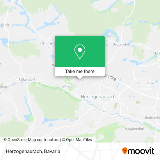 Карта Herzogenaurach