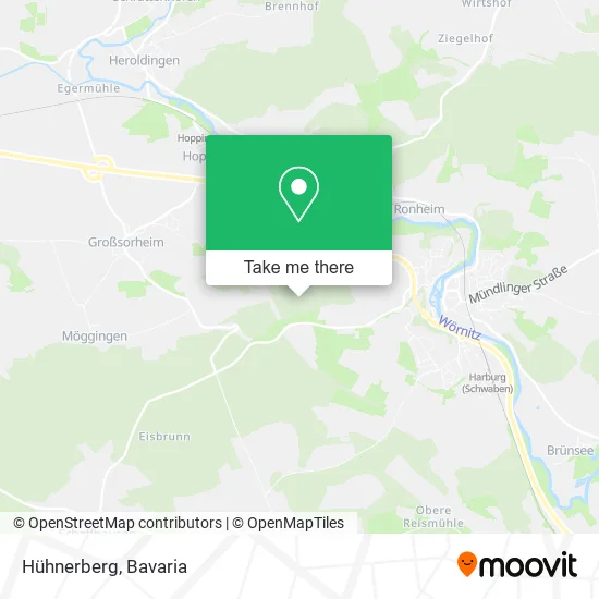 Карта Hühnerberg