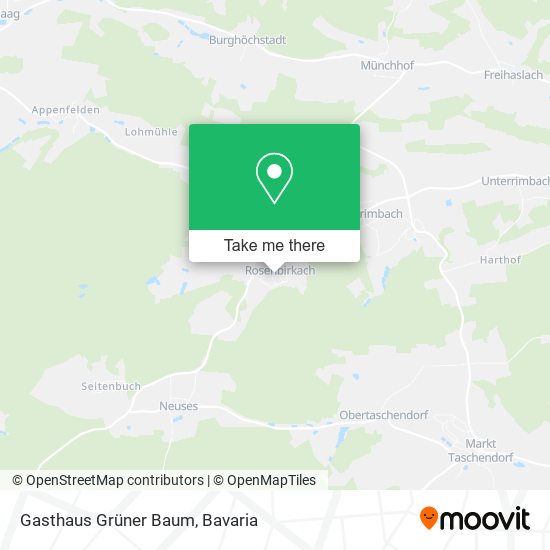 Gasthaus Grüner Baum map