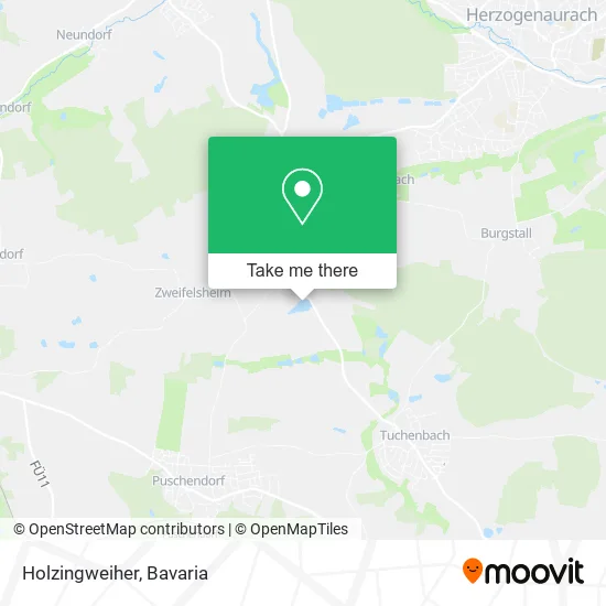 Карта Holzingweiher