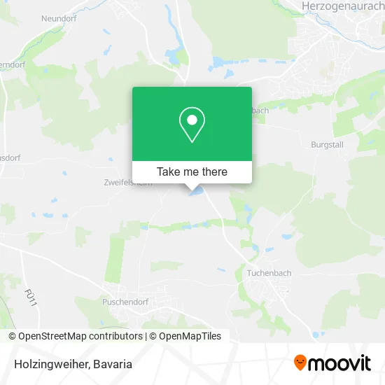 Карта Holzingweiher
