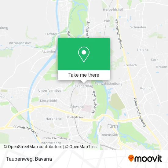 Карта Taubenweg