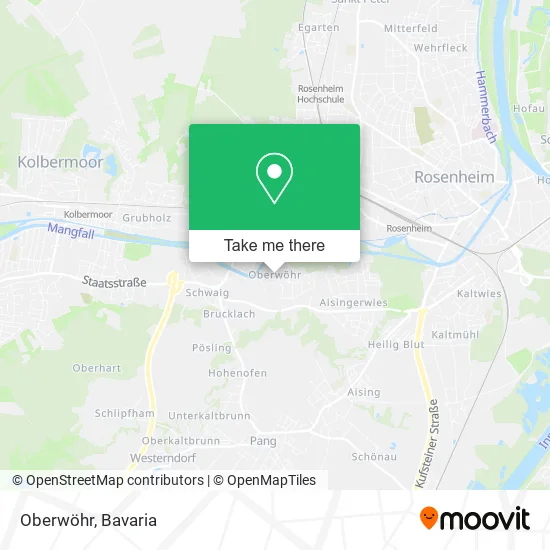 Карта Oberwöhr