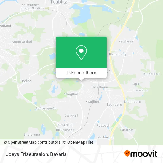 Карта Joeys Friseursalon