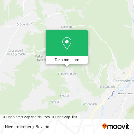 Карта Niedermirsberg
