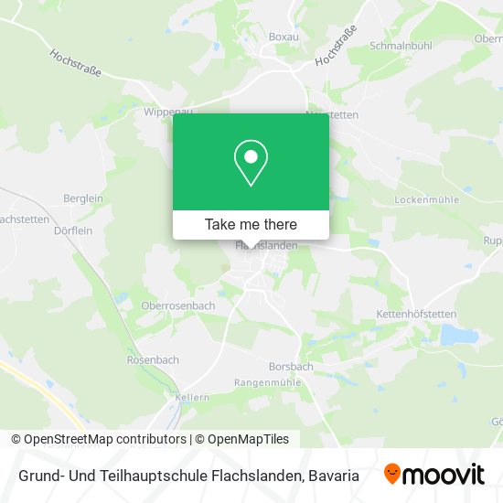 Grund- Und Teilhauptschule Flachslanden map