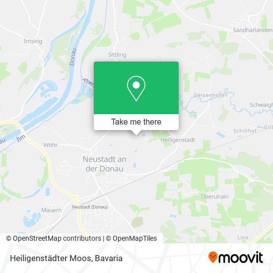 Heiligenstädter Moos map