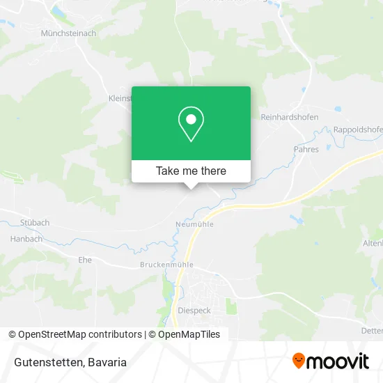 Карта Gutenstetten