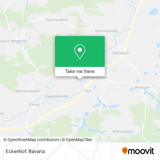 Карта Eckenhof