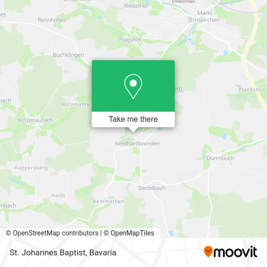 Карта St. Johannes Baptist