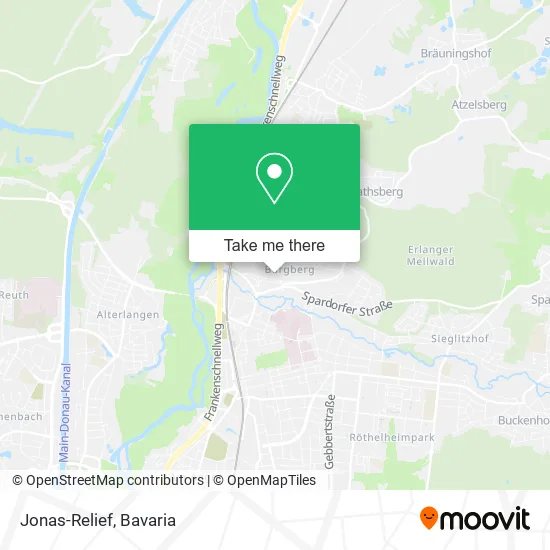 Карта Jonas-Relief