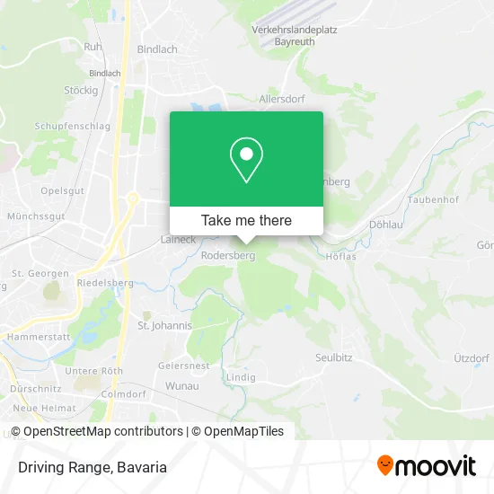 Карта Driving Range