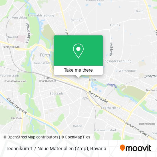 Technikum 1 / Neue Materialien (Zmp) map
