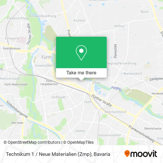 Карта Technikum 1 / Neue Materialien (Zmp)