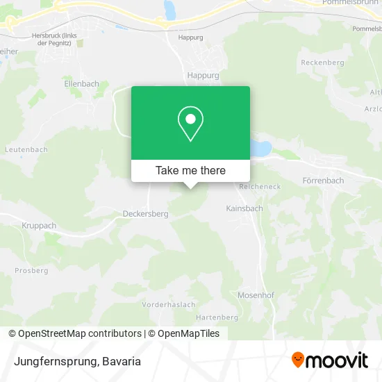 Карта Jungfernsprung