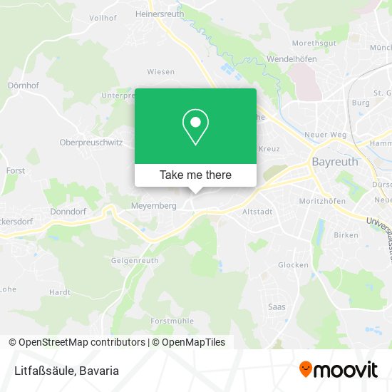 Litfaßsäule map