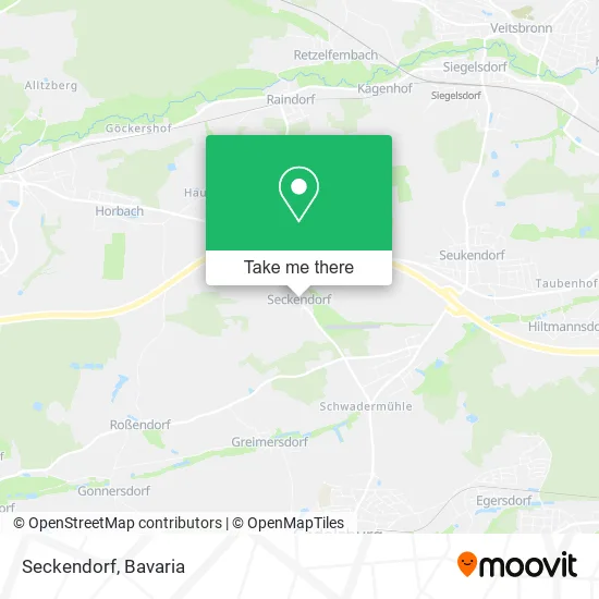 Карта Seckendorf