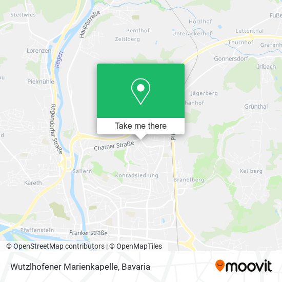 Wutzlhofener Marienkapelle map