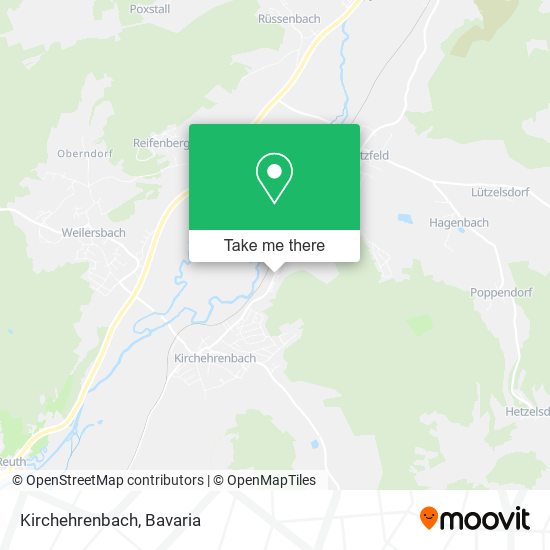 Kirchehrenbach map