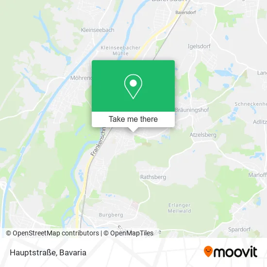 Карта Hauptstraße